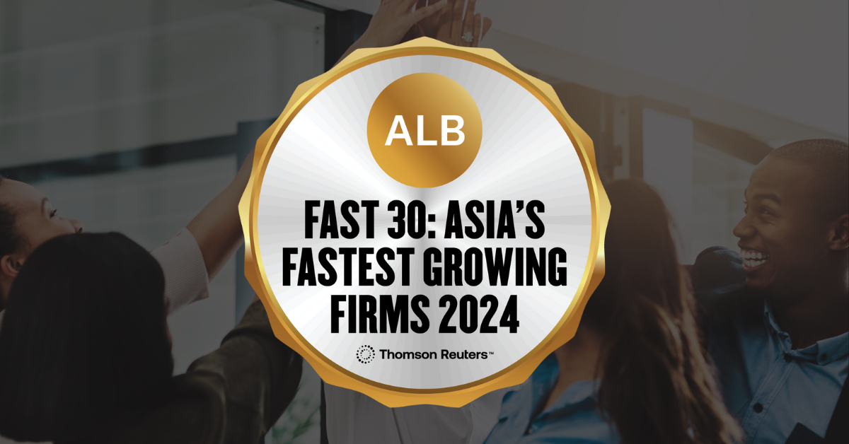 Silvester Legal Recognised Among Asia’s Fastest Growing Law Firms