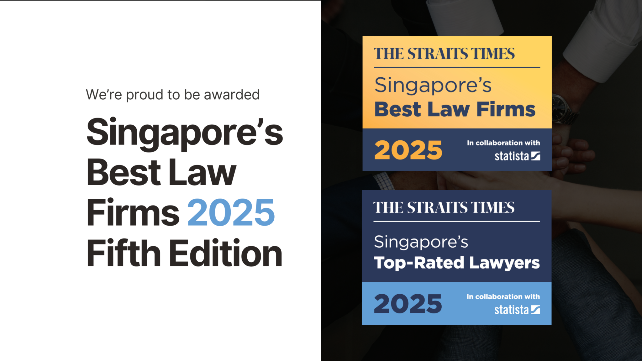 Silvester Legal LLC Recognised Among Straits Times 2025 Singapore’s Best Law Firms and Top-Rated Lawyers