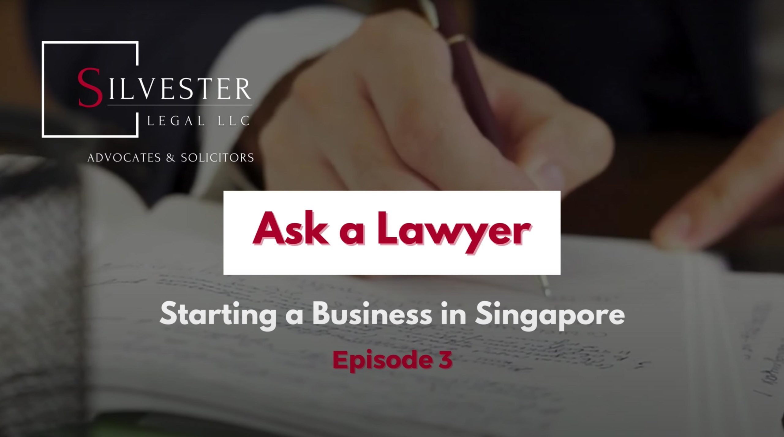 silvester legal ask a lawyer title text