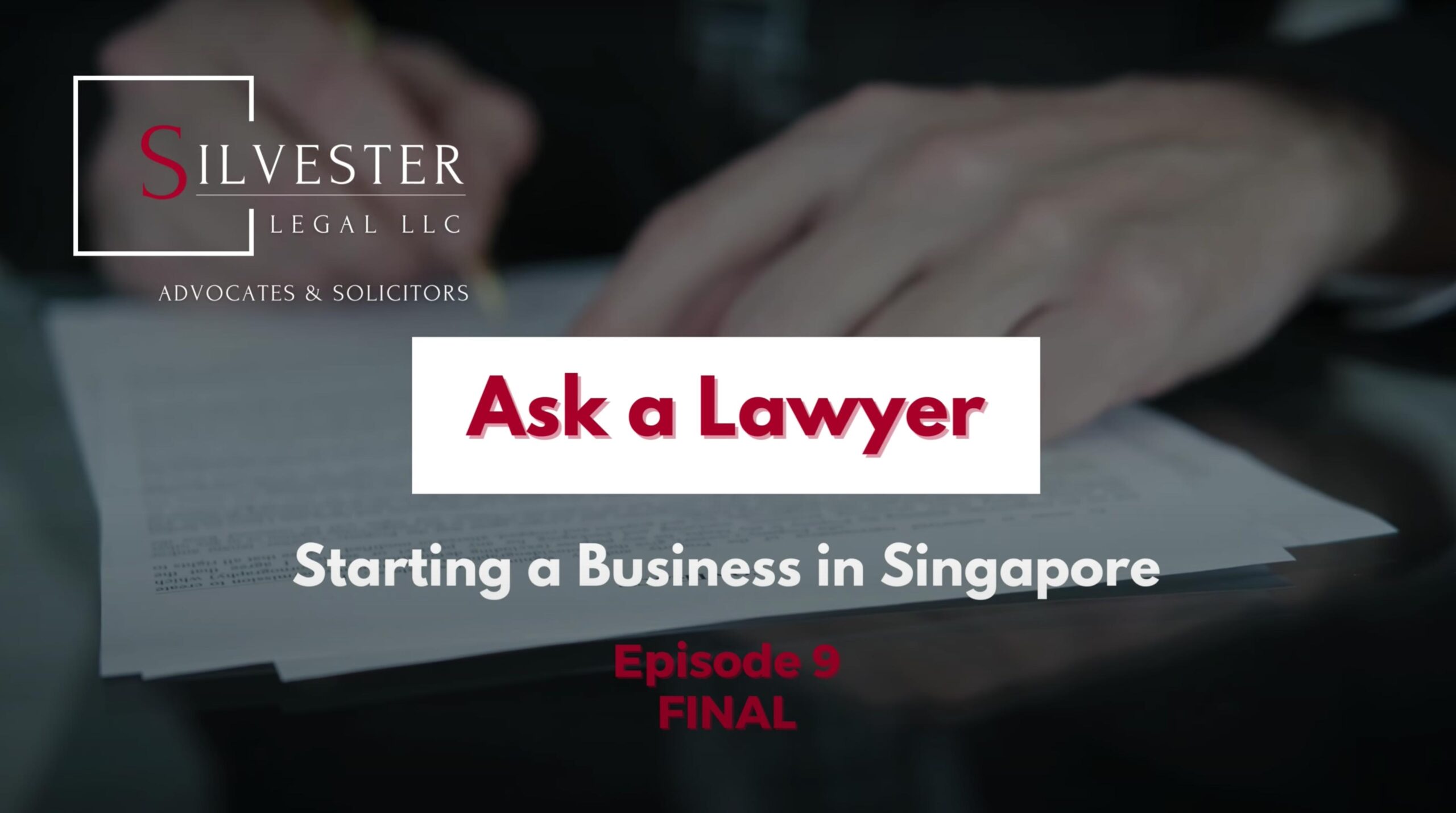 silvester legal ask a lawyer title text